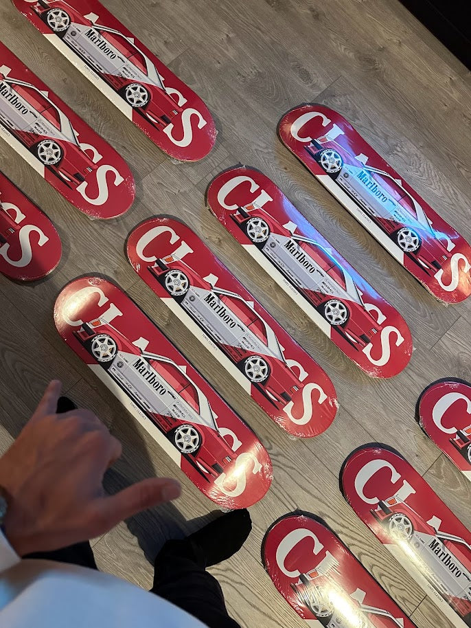 Marlboro Benz Skateboard Deck – 8" (Pre-Order)